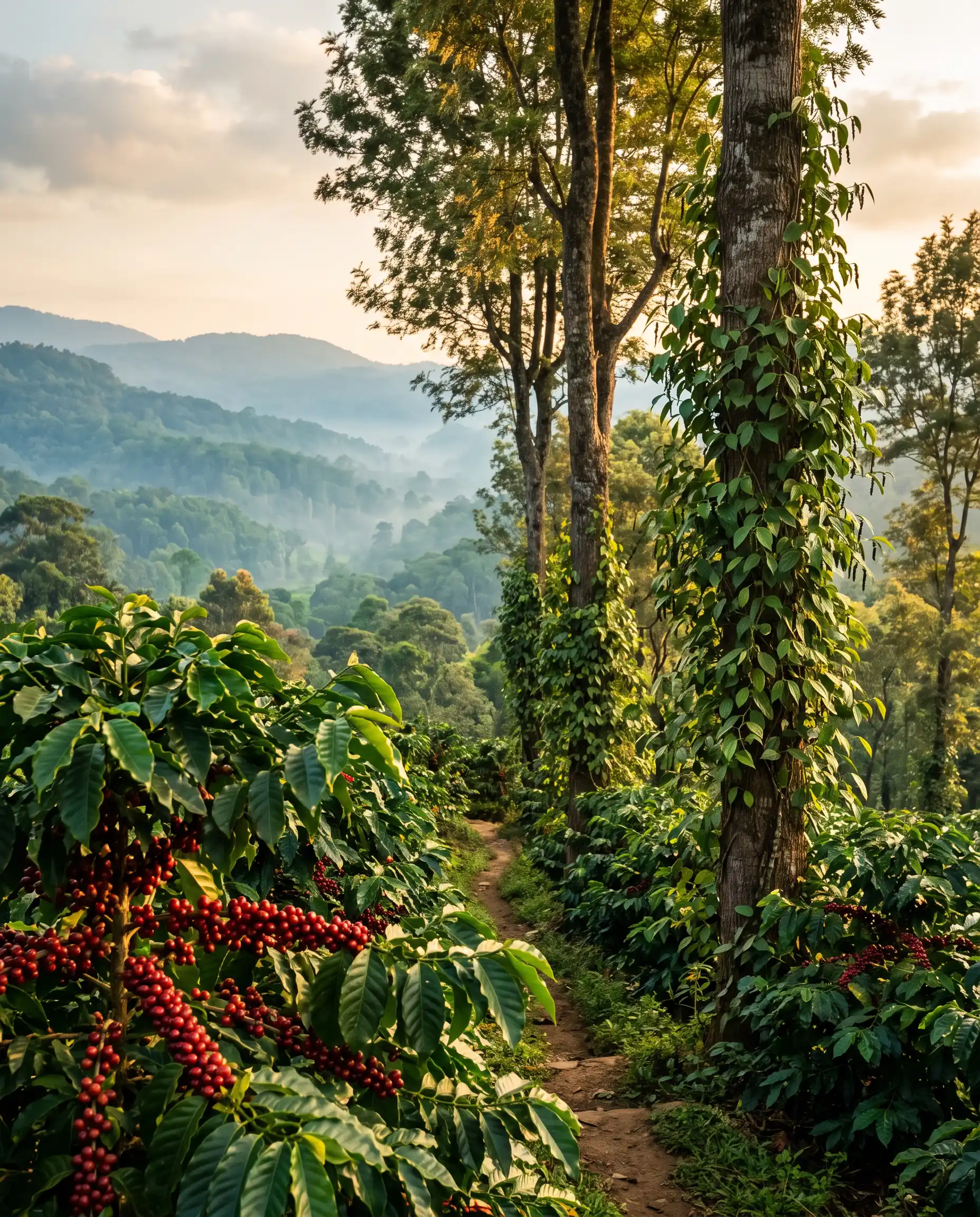 Kaffeeanbau in Indien