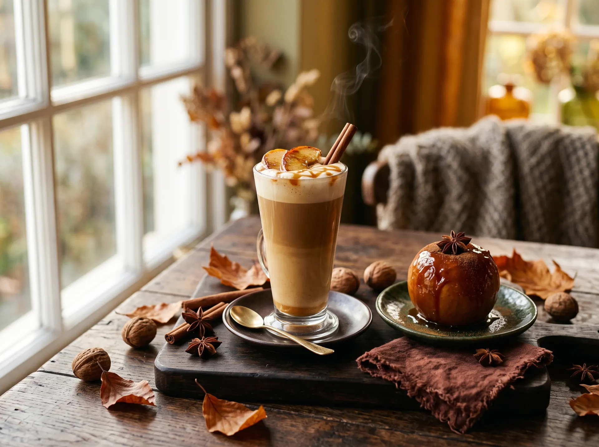 Bratapfel Latte