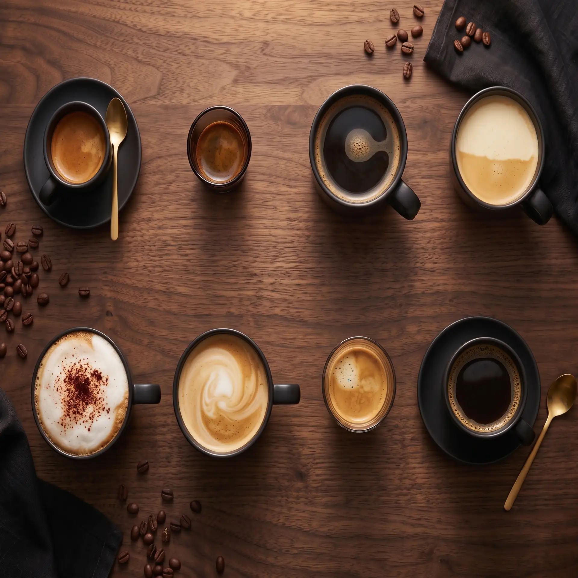 Espresso, Americano, Cappuccino & Co.