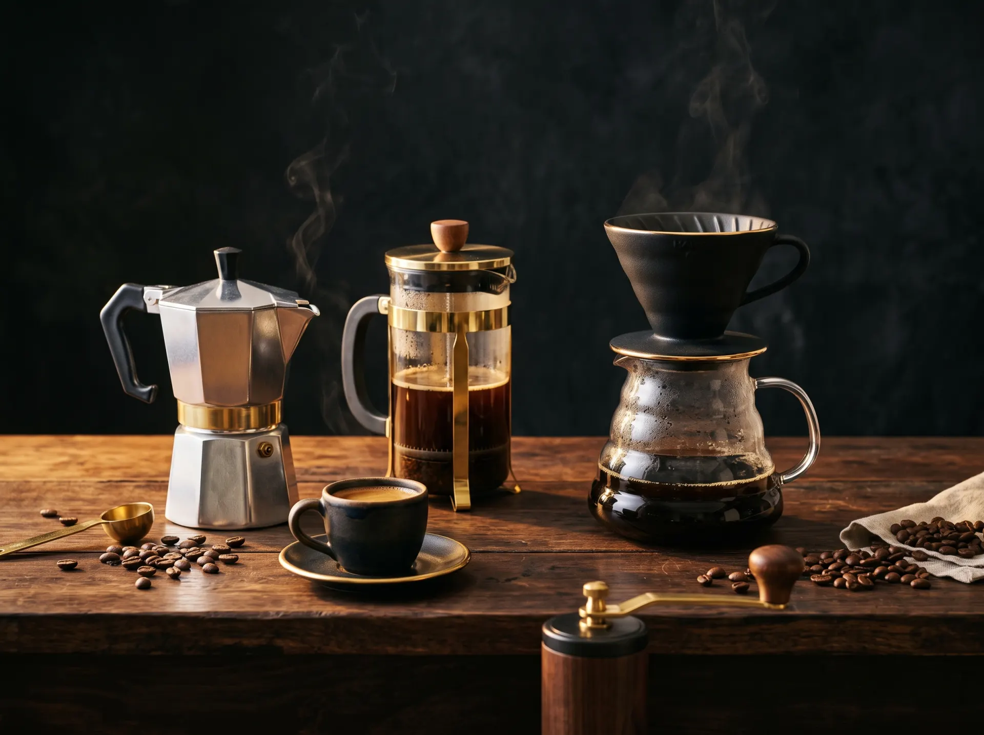 Kaffee zubereiten: alle Methoden im Vergleich