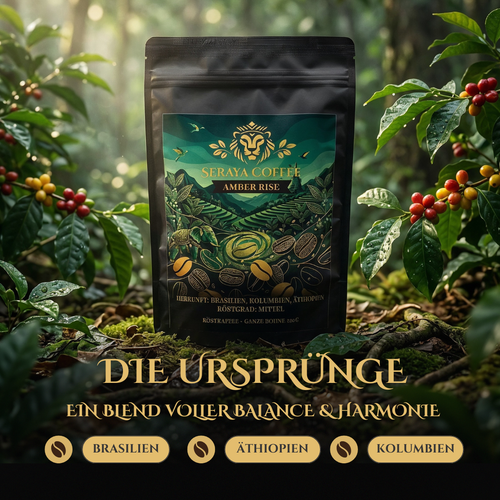 Amber Rise Kaffee Crema – Medium Roast | 250g Ganze Bohne