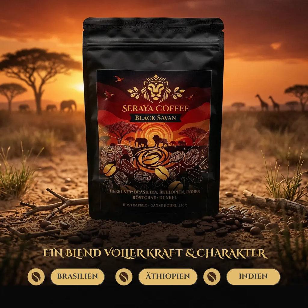 Black Savan Espresso – Dark Roast | 250g Ganze Bohne Seraya Coffee